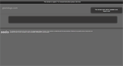 Desktop Screenshot of glamdogs.com